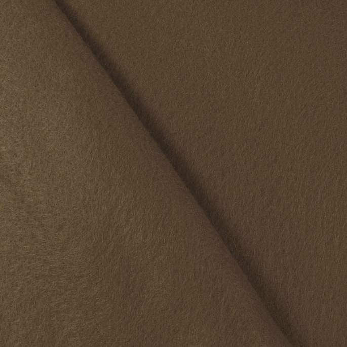 Cocoa Brown Felt Fabric image 2 of 2
