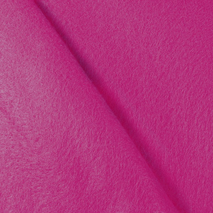 Fuchsia Felt Fabric image 2 of 2