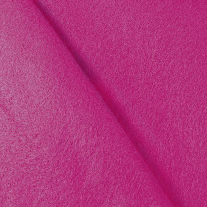 Fuchsia Felt Fabric image 2 of 2