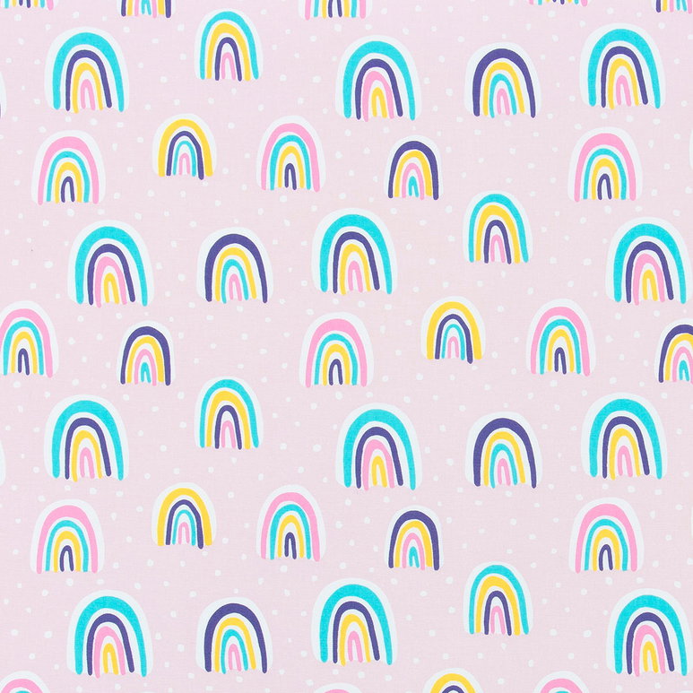 Premier Prints Rainbow Bella Canvas Fabric