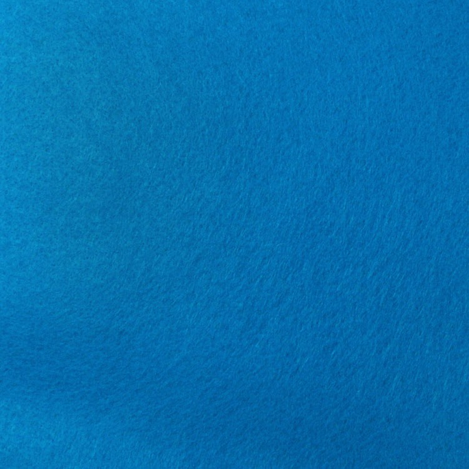 Neon Blue Felt Fabric image 1 of 2
