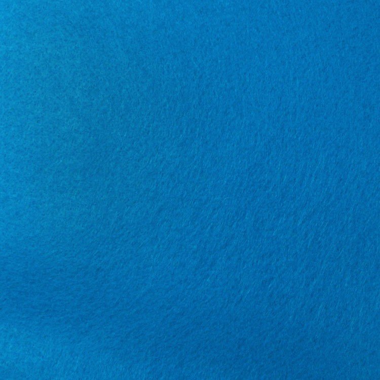Neon Blue Felt Fabric