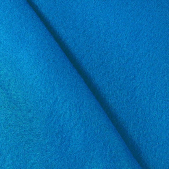 Neon Blue Felt Fabric | OnlineFabricStore