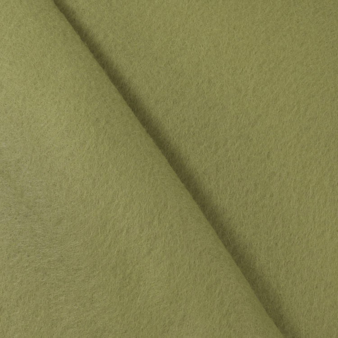 Olive Green Felt Fabric image 2 of 2