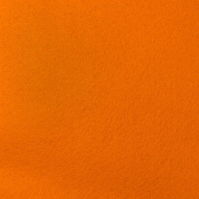 Orange Felt Fabric image 1 of 2