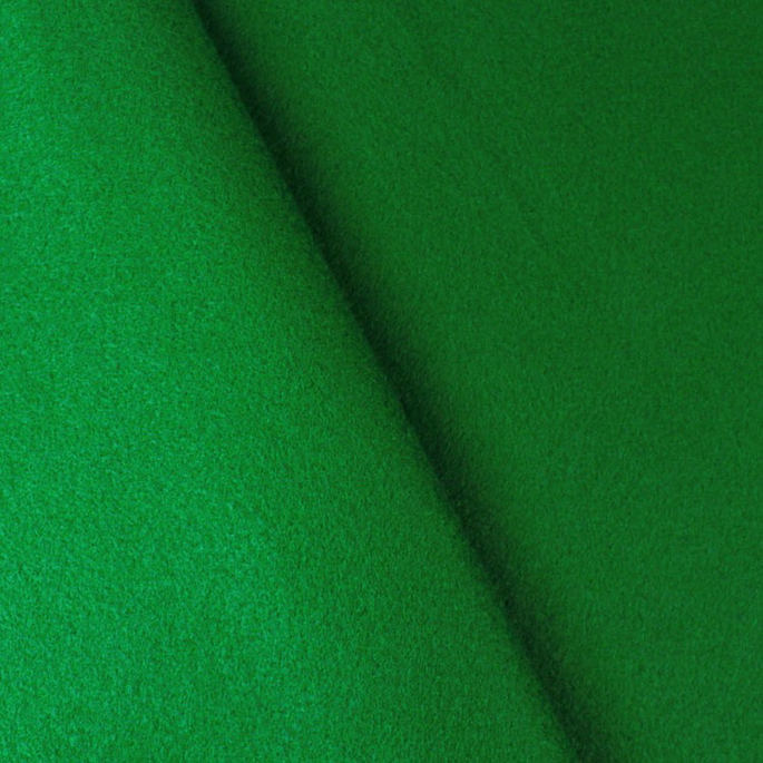 Bright Green Felt Fabric image 2 of 2