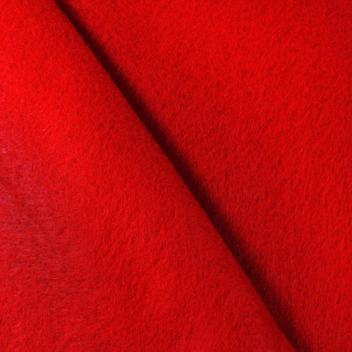 Red Felt Fabric image 2 of 2