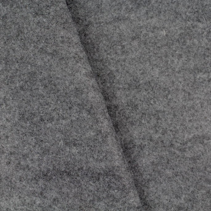 Smoke Gray Felt Fabric image 2 of 2