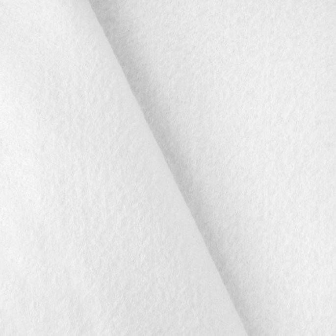 White Felt Fabric image 2 of 2