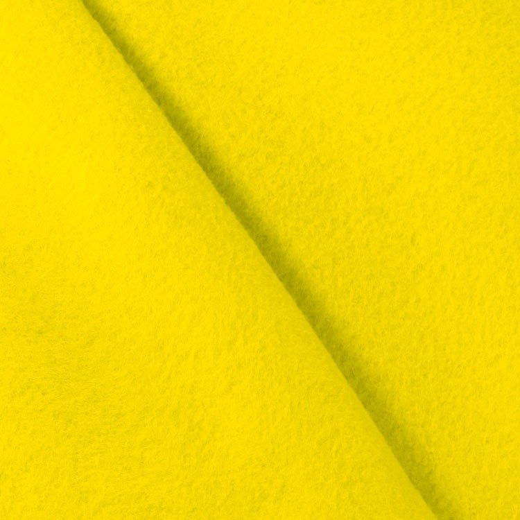 High Quality Craft Felt by the Yard 72 Wide X 1 YD Long: Neon Yellow 