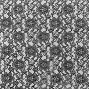 Black Raschel Lace Fabric