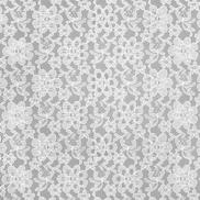 White Raschel Lace Fabric