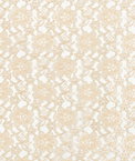 Champagne Raschel Lace Fabric