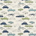 Premier Prints Retro Rides Felix/Natural Canvas Fabric