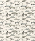 Premier Prints Retro Rides Lead Macon Fabric