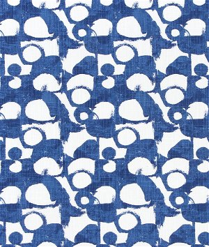 Premier Prints Revolve Commodore Blue Slub Canvas Fabric