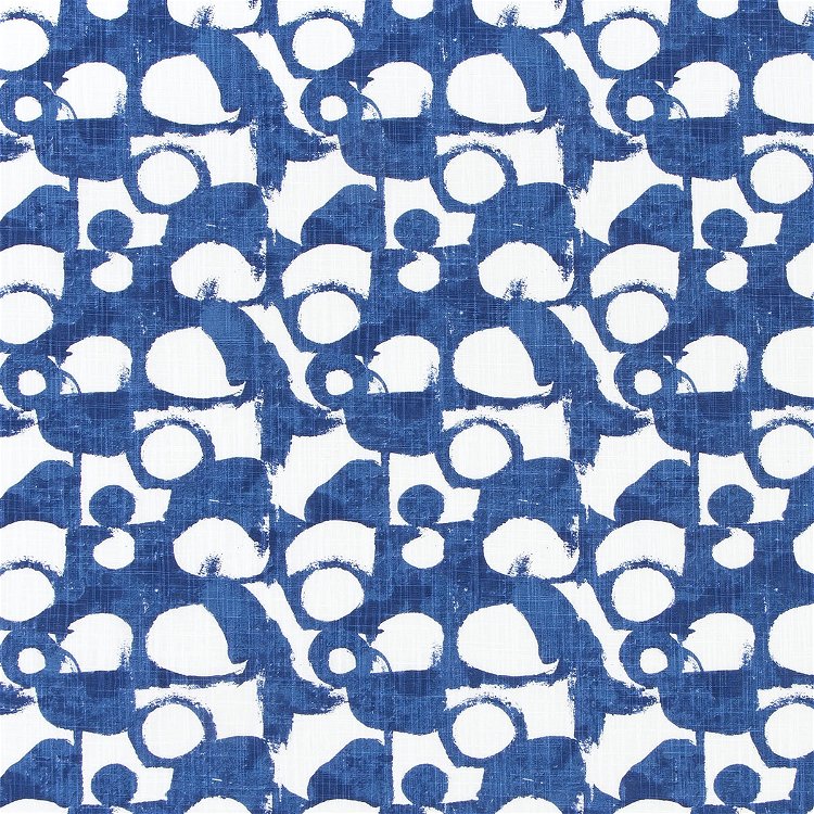 Premier Prints Revolve Commodore Blue Slub Canvas Fabric