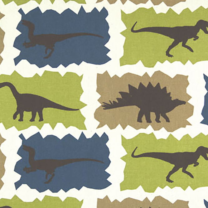 Premier Prints Rex Stellar Blue Canvas Fabric