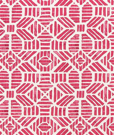 Premier Prints Ribble Flamingo Slub Canvas Fabric