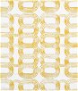 Rings Mustard/Ivory Linen Fabric