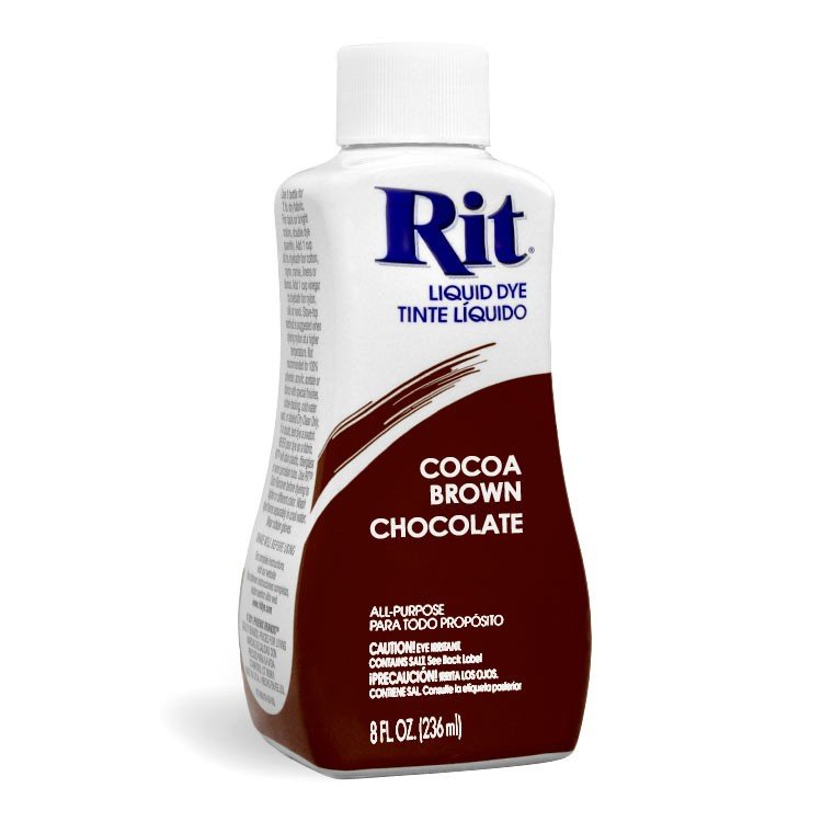 Rit Clothing Dye: CHOCOLATE (aka Cocoa Brown)! 