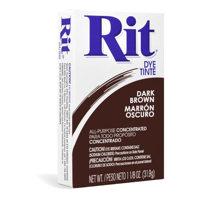 Rit Dye - Dark Brown # 25 Powder image 1 of 2