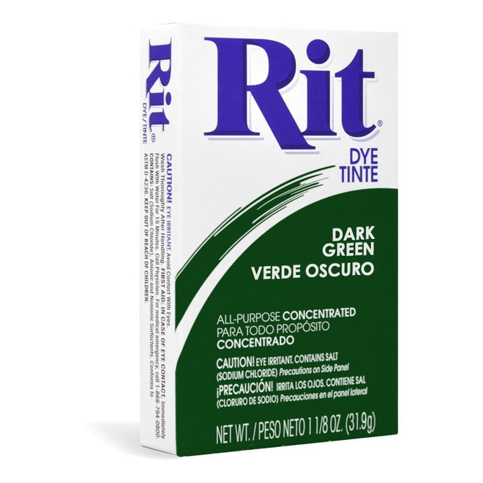 Rit Dye - Dark Green # 35 Powder image 1 of 2