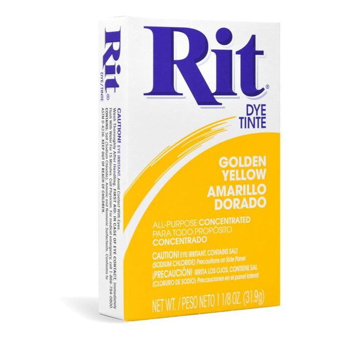 Rit Dye - Golden Yellow # 42 Powder image 1 of 5
