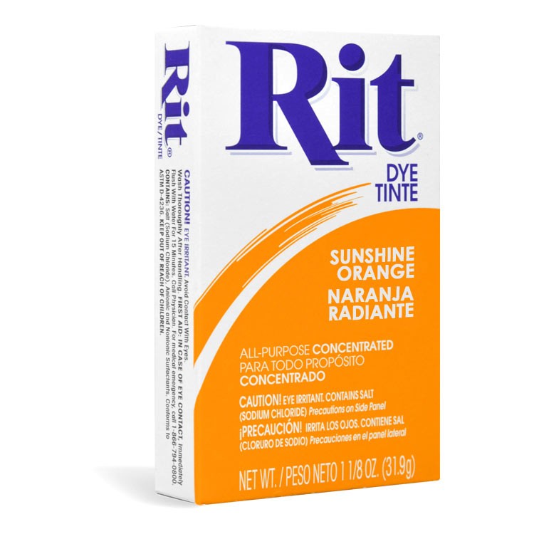 Rit Dye - Sunshine Orange # 43 Powder