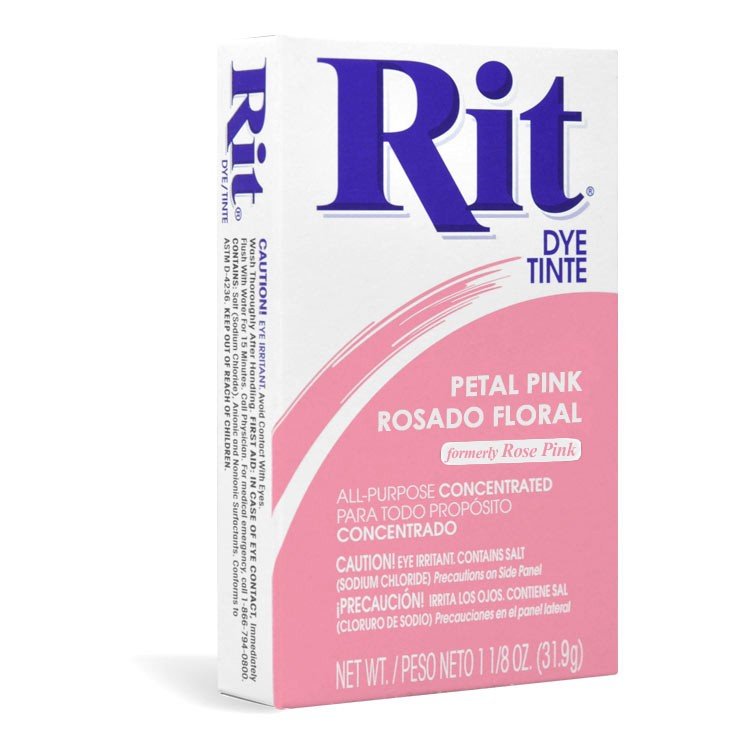 Rit Dye Powder Petal Pink, Size: 1.125