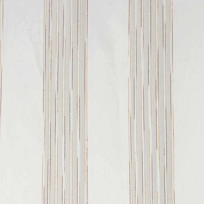 RK Classics 118" Maynard Sheer Mocha/White Fabric image 3 of 3