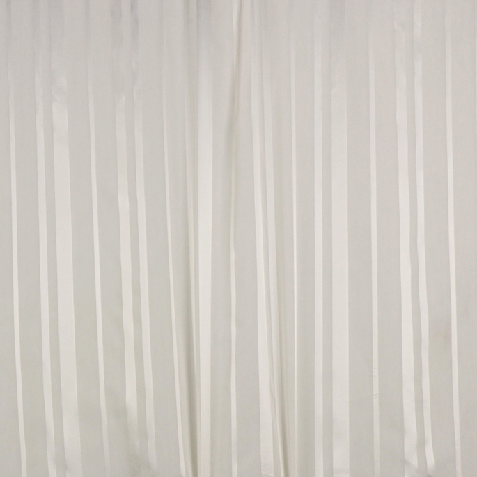 RK Classics 118" Clayville Sheer Satin Ivory Fabric image 2 of 2