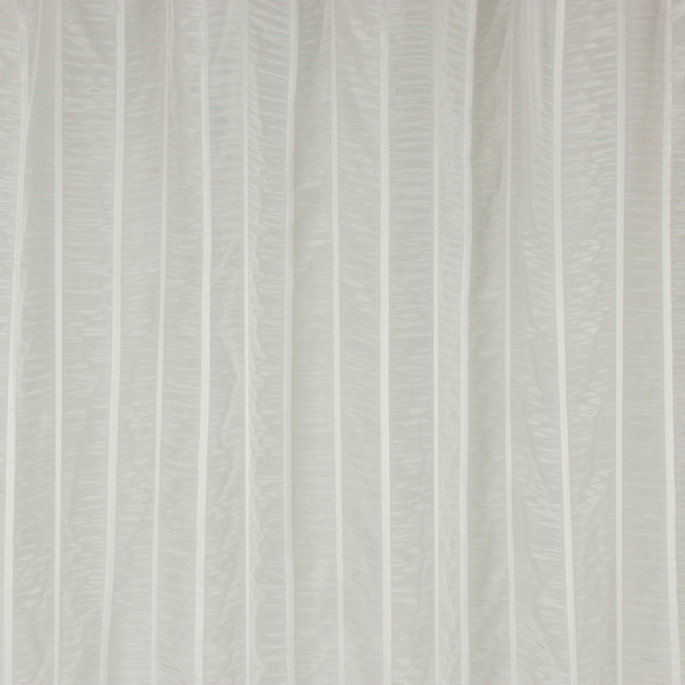 RK Classics 118" Canfield Sheer Plisse Ivory Fabric image 2 of 3