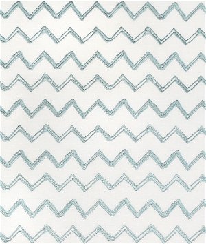 RK Classics Luzerne Embroidery Teal/Ivory Fabric