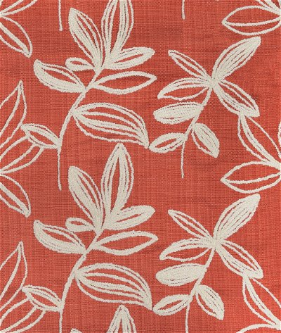 RK Classics Treadwell Embroidery Coral Fabric