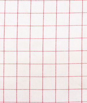 RK Classics Sheffield Check Red/White Fabric