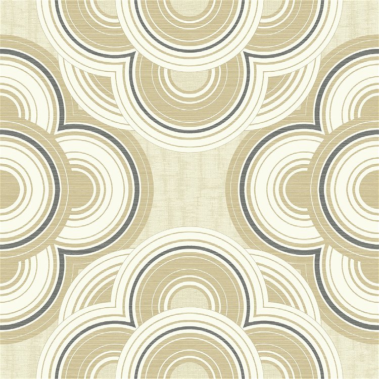 Seabrook Designs Gidget Off-White & Tan Wallpaper