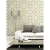 Seabrook Designs Gidget Off-White & Tan Wallpaper - Image 2