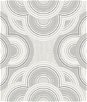 Seabrook Designs Gidget Metallic Silver Wallpaper