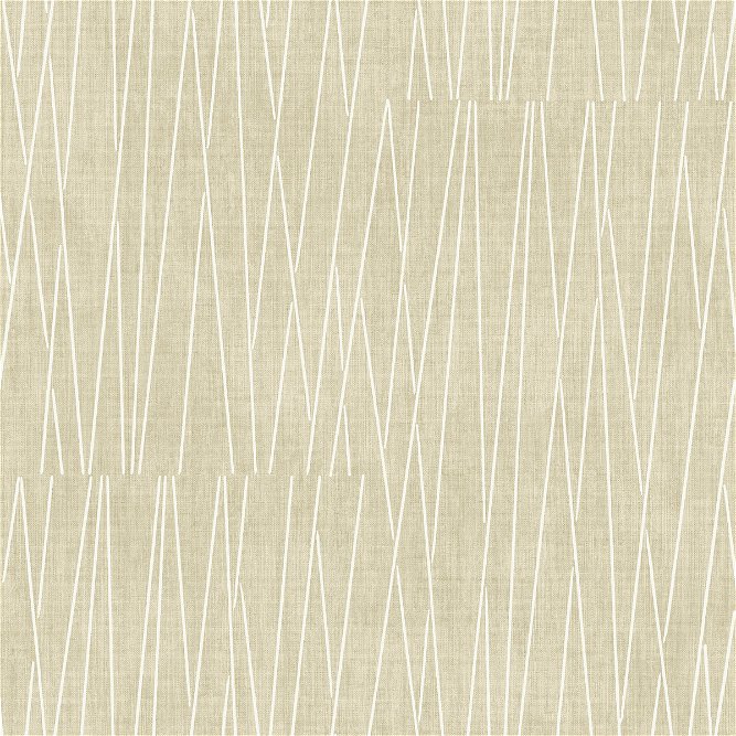 Seabrook Designs Gidget Lines Metallic Gold &amp; White Wallpaper