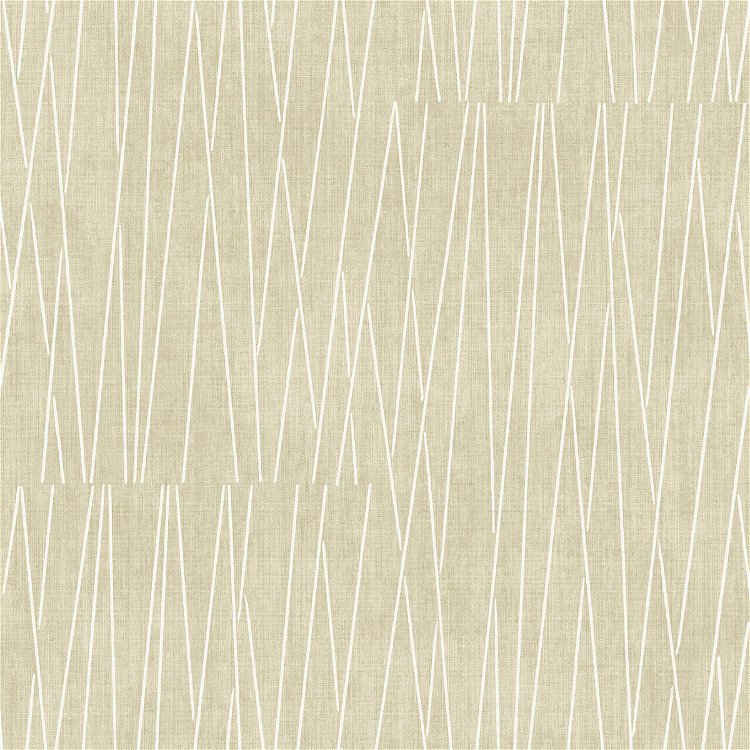 Seabrook Designs Gidget Lines Metallic Gold & White Wallpaper