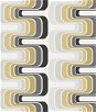 Seabrook Designs Fonzie Black & Metallic Gold Wallpaper