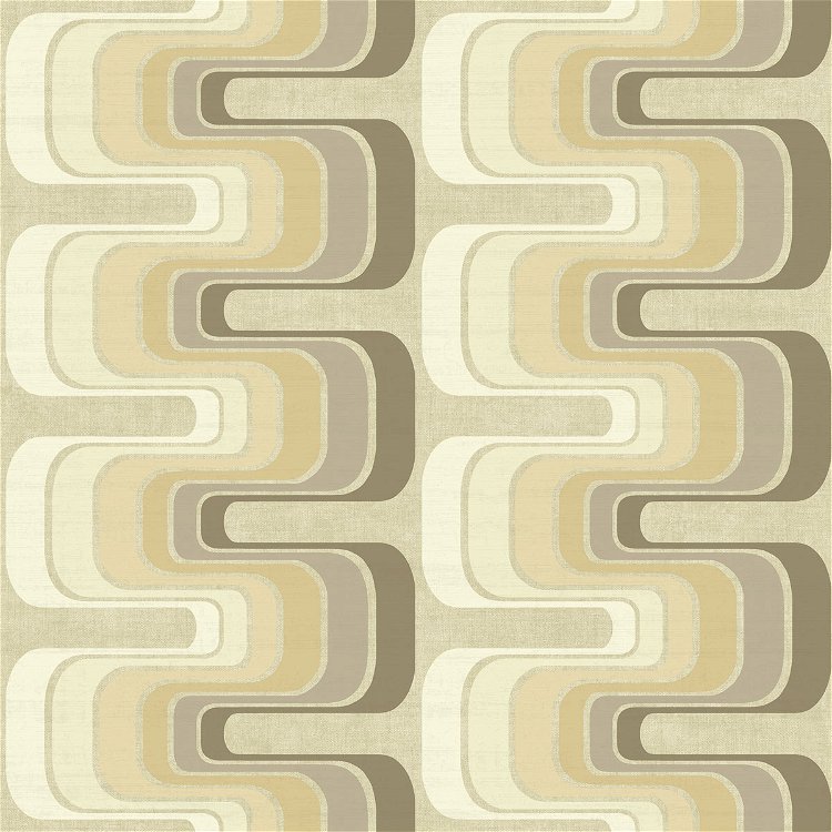 Seabrook Designs Fonzie Brown & Beige Wallpaper