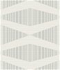 Seabrook Designs Maxwell Gray & White Wallpaper