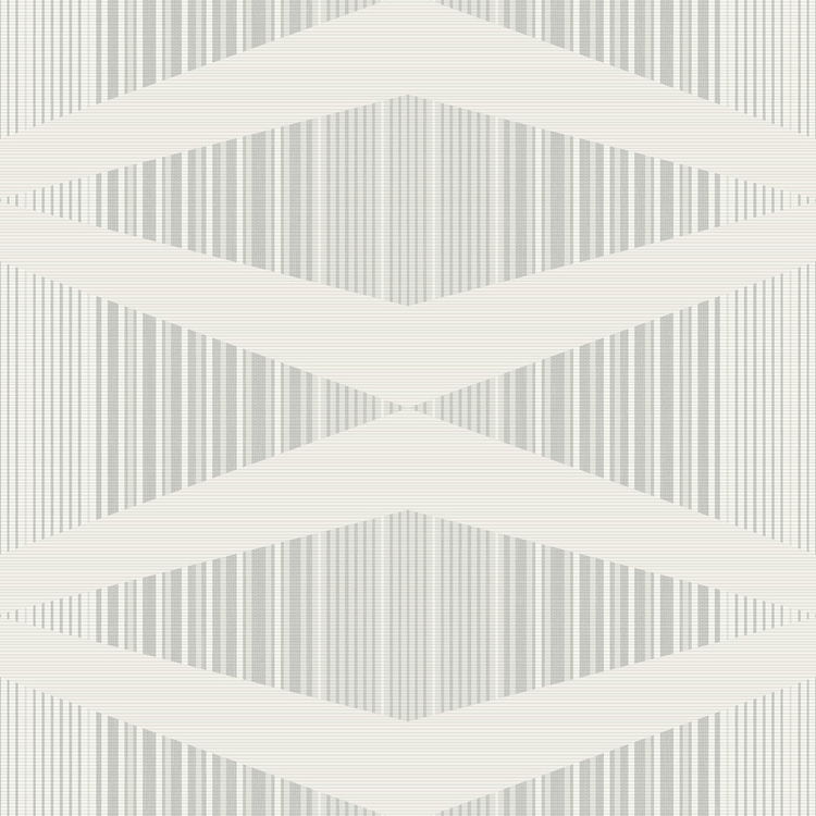Seabrook Designs Maxwell Gray & White Wallpaper