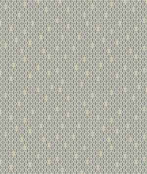 Seabrook Designs Fonzie Oval Gray & Off-White Wallpaper
