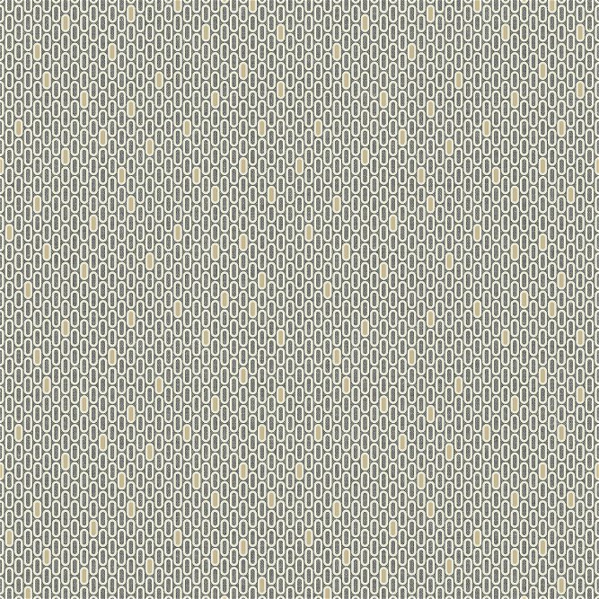 Seabrook Designs Fonzie Oval Gray &amp; Off-White Wallpaper
