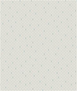 Seabrook Designs Fonzie Oval Teal & Off-White Wallpaper