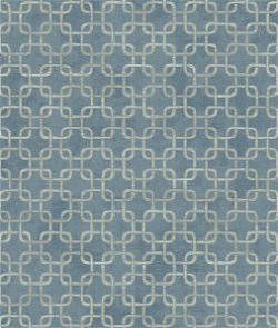 Seabrook Designs Fonzie Link Denim Blue & Gray Wallpaper