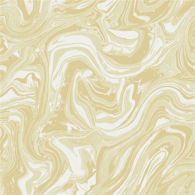 Seabrook Designs Mindy Marble Gold &amp; White Wallpaper
